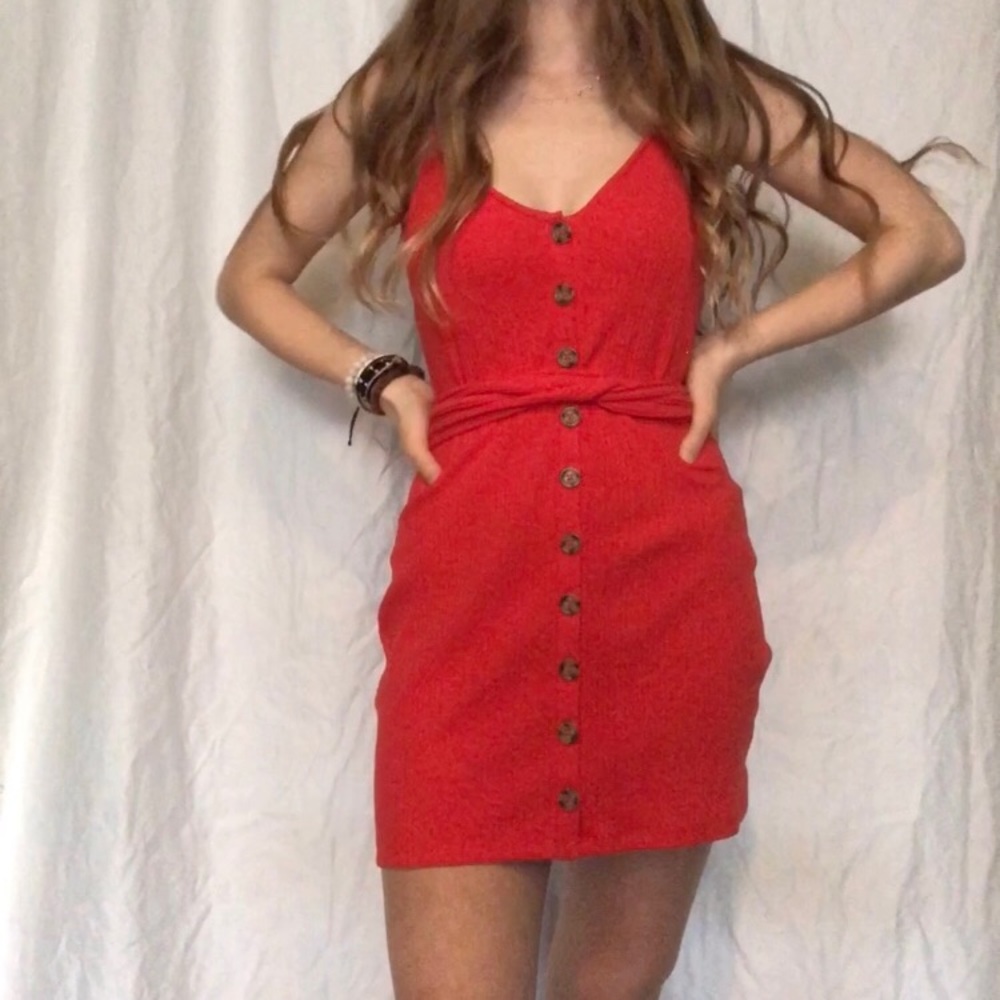Revolve Red Summer dress